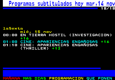 La Sexta Teletexto En Pagina